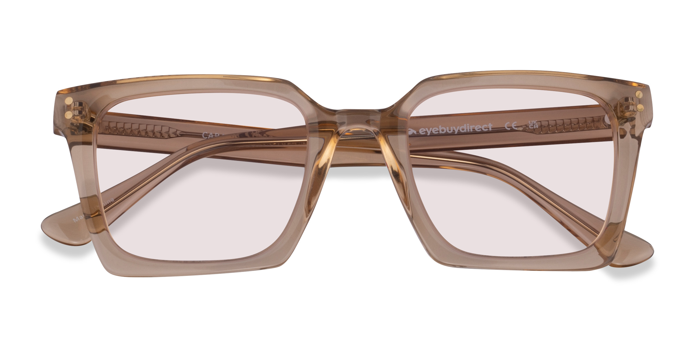 Translusant Beige Cabana -  Acétate Lunettes de soleil