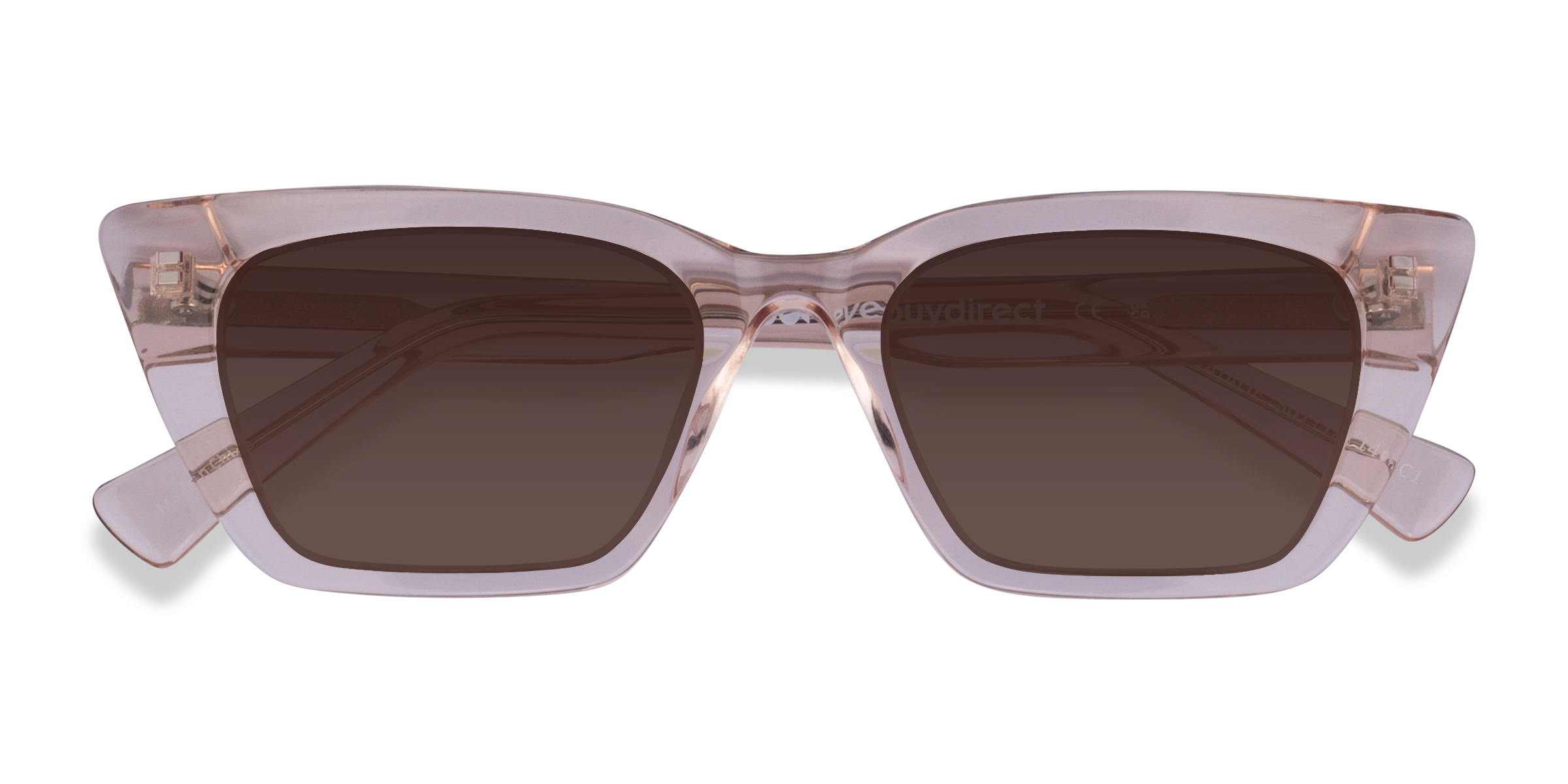 Crystal Nude Natalie -  Acetate Sunglasses