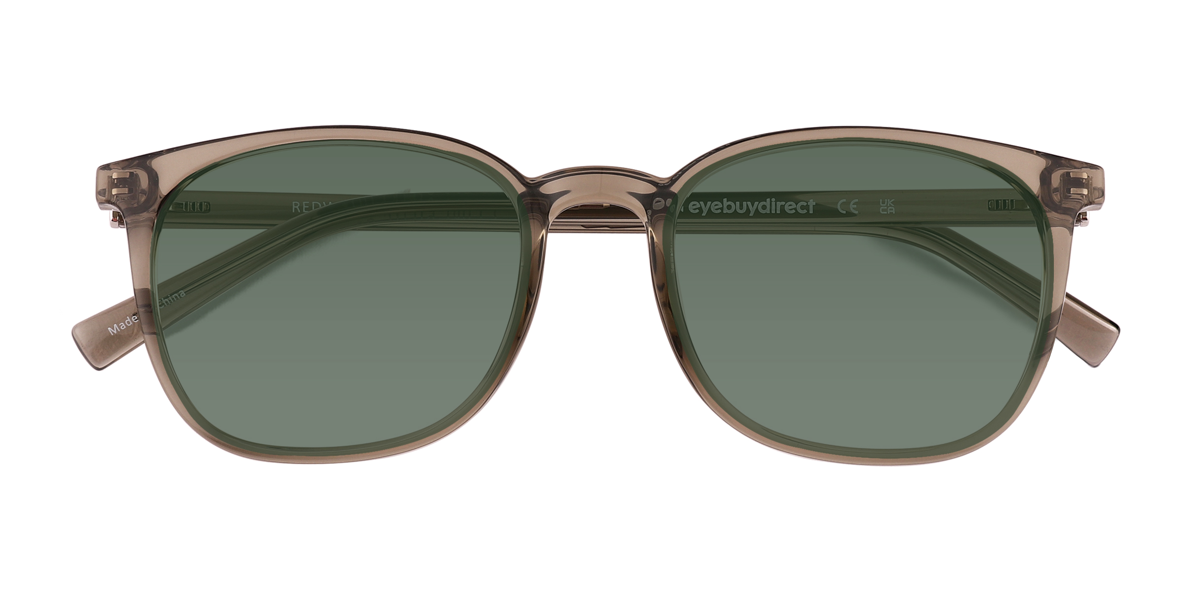 Crystal Smoke Redwood -  Eco-friendly Lunettes de soleil