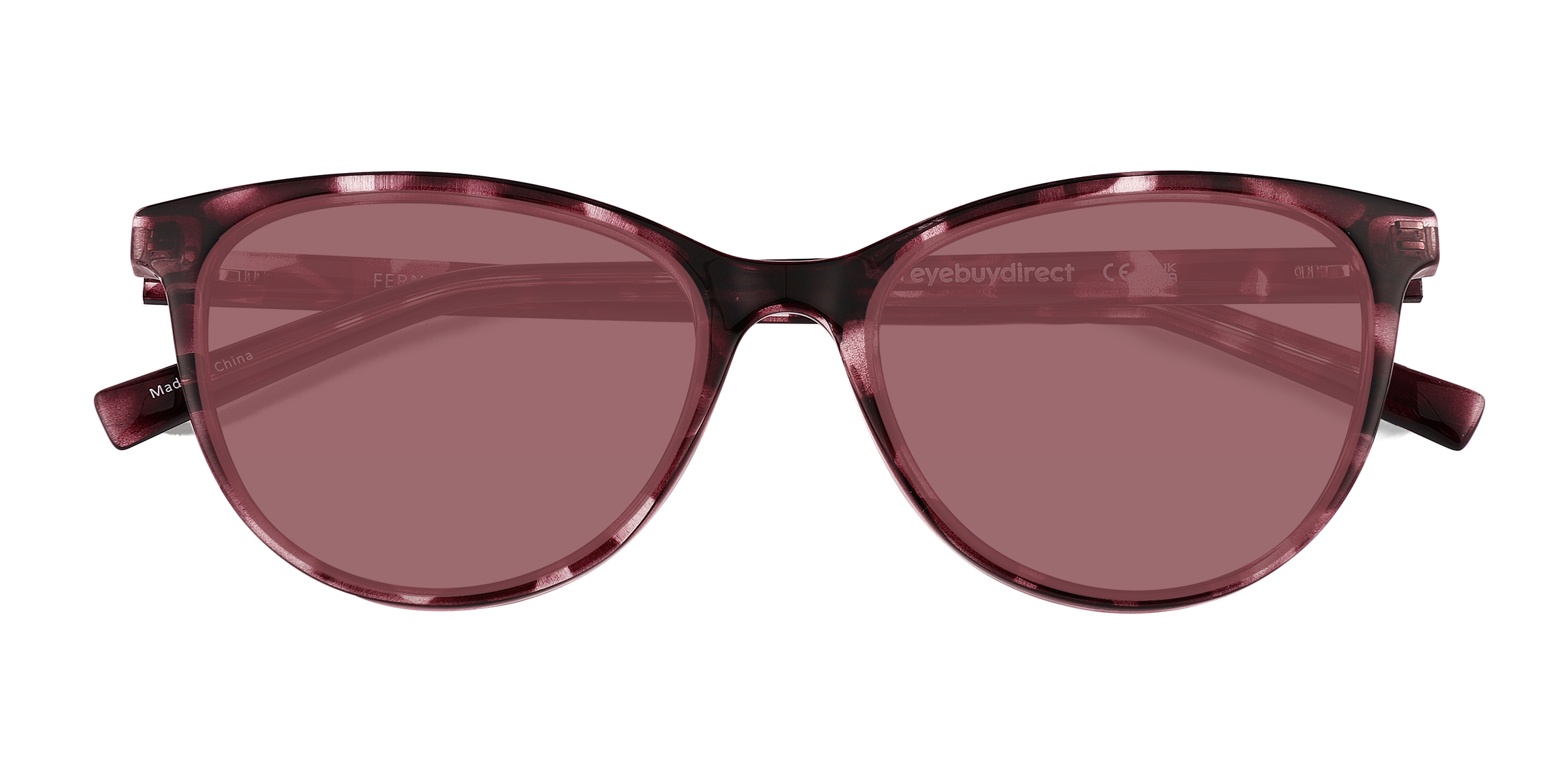 Purple Tortoise Fern -  Eco-friendly Lunettes de soleil