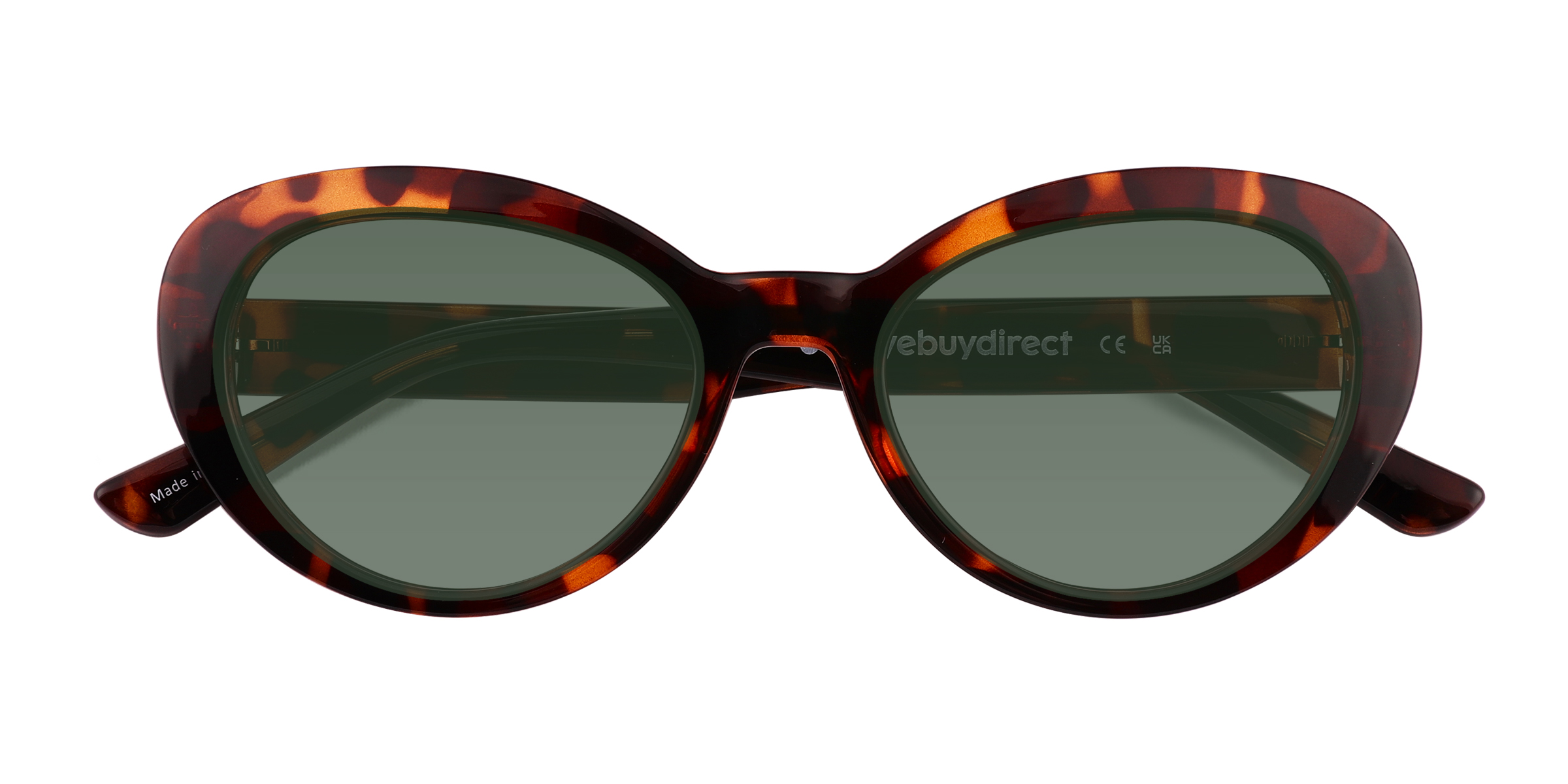 Shiny Tortoise Nyssa -  Eco-friendly Lunettes de soleil