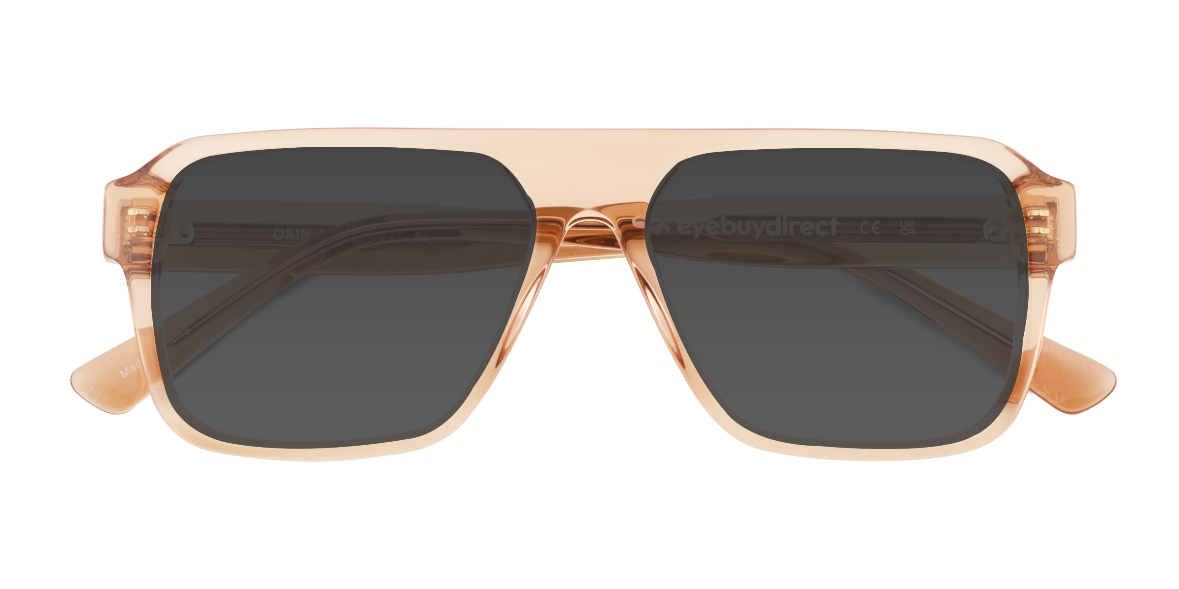 Crystal Brown Orin -  Acetate Sunglasses