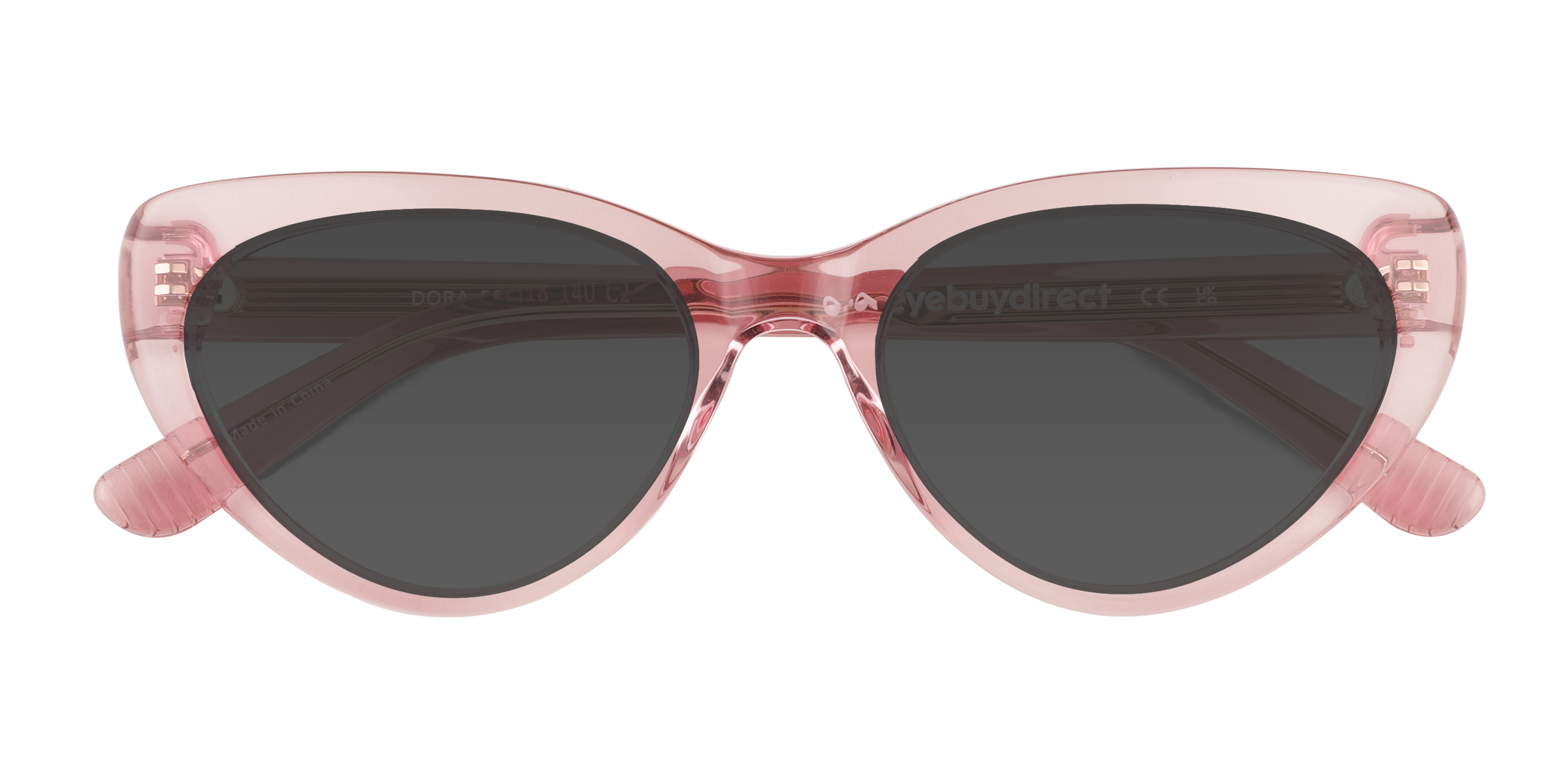 Clear Pink Dora -  Acetate Sunglasses