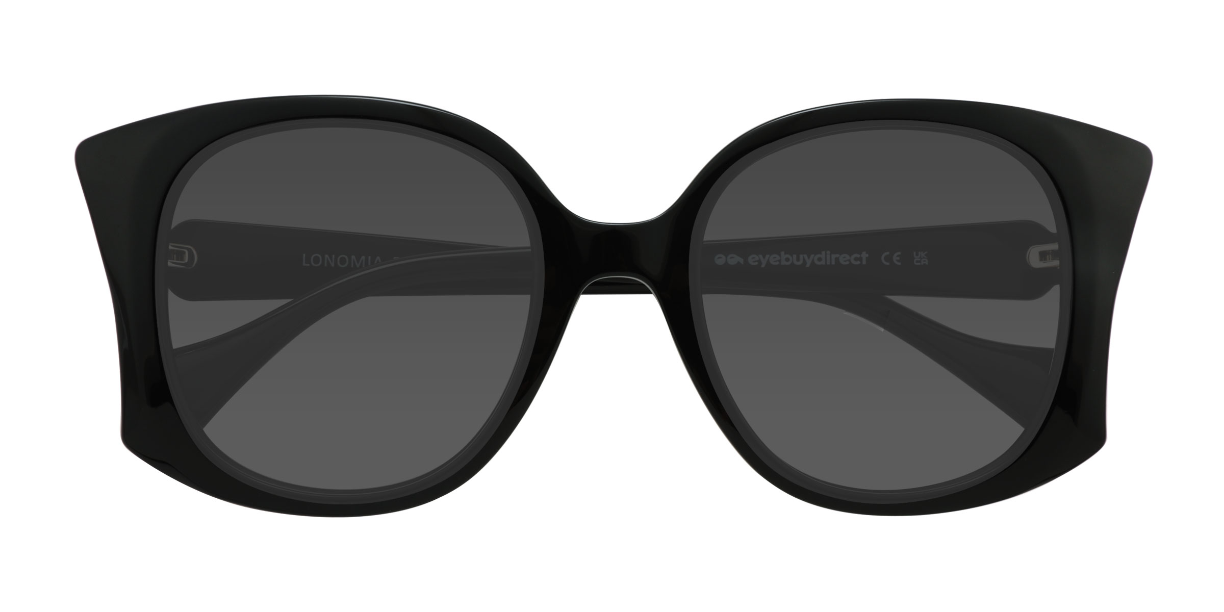 Black Lonomia -  Acetate Sunglasses