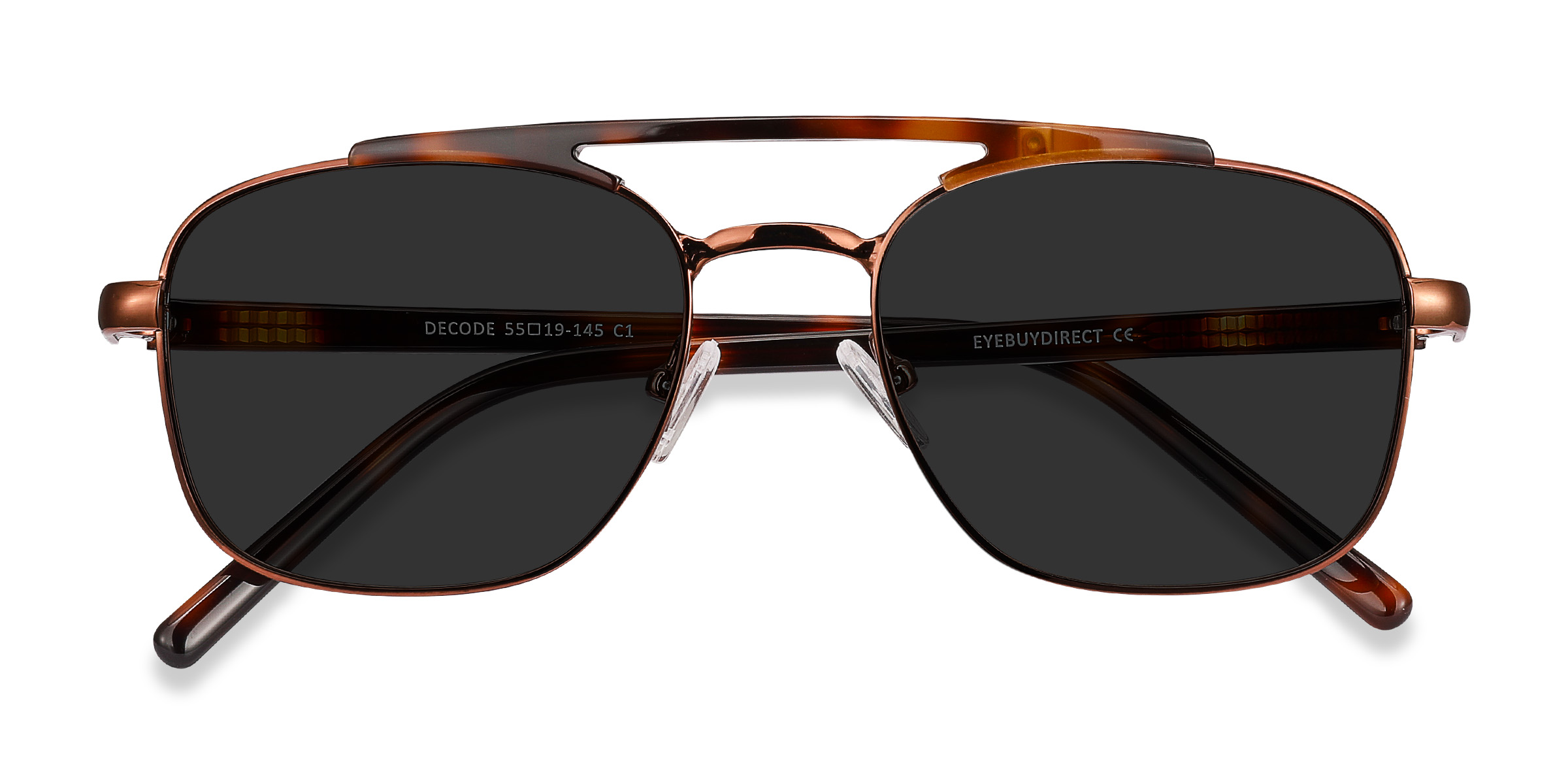 Tortoise Brown Decode -  Acetate-metal Lunettes de soleil