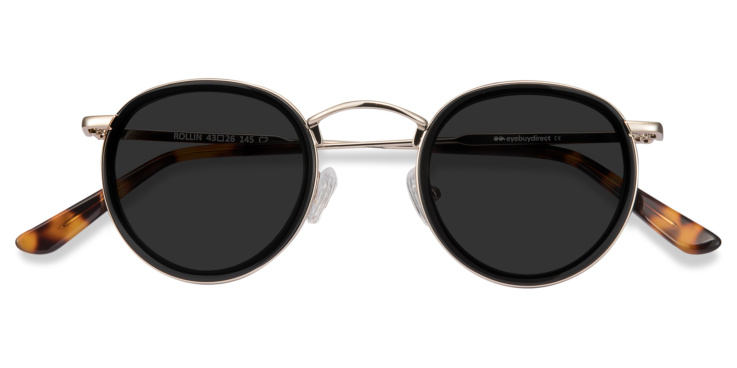 Black Rollin -  Acetate-metal Sunglasses