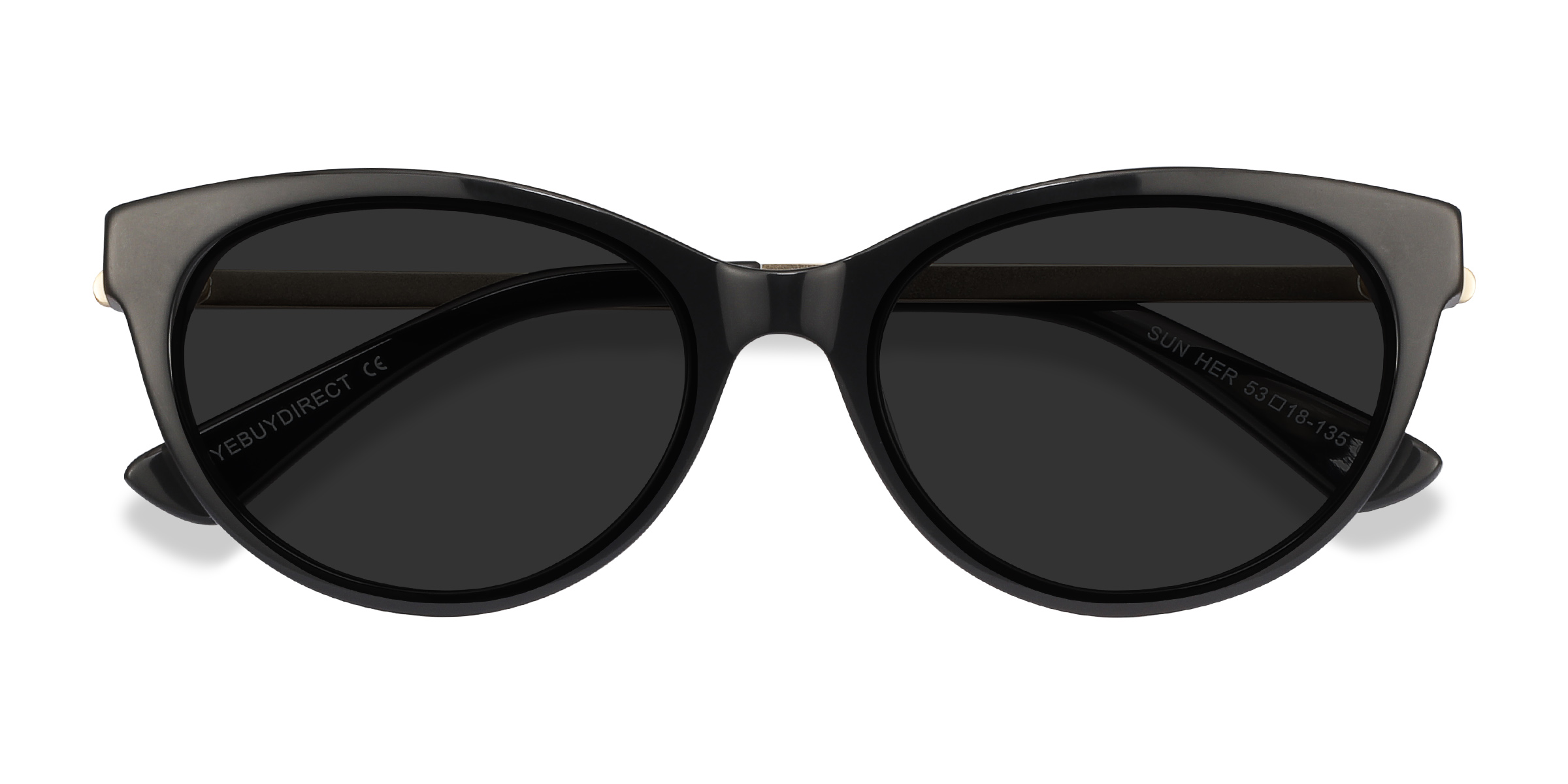 Noir Sun Her -  Acétate Lunettes de soleil