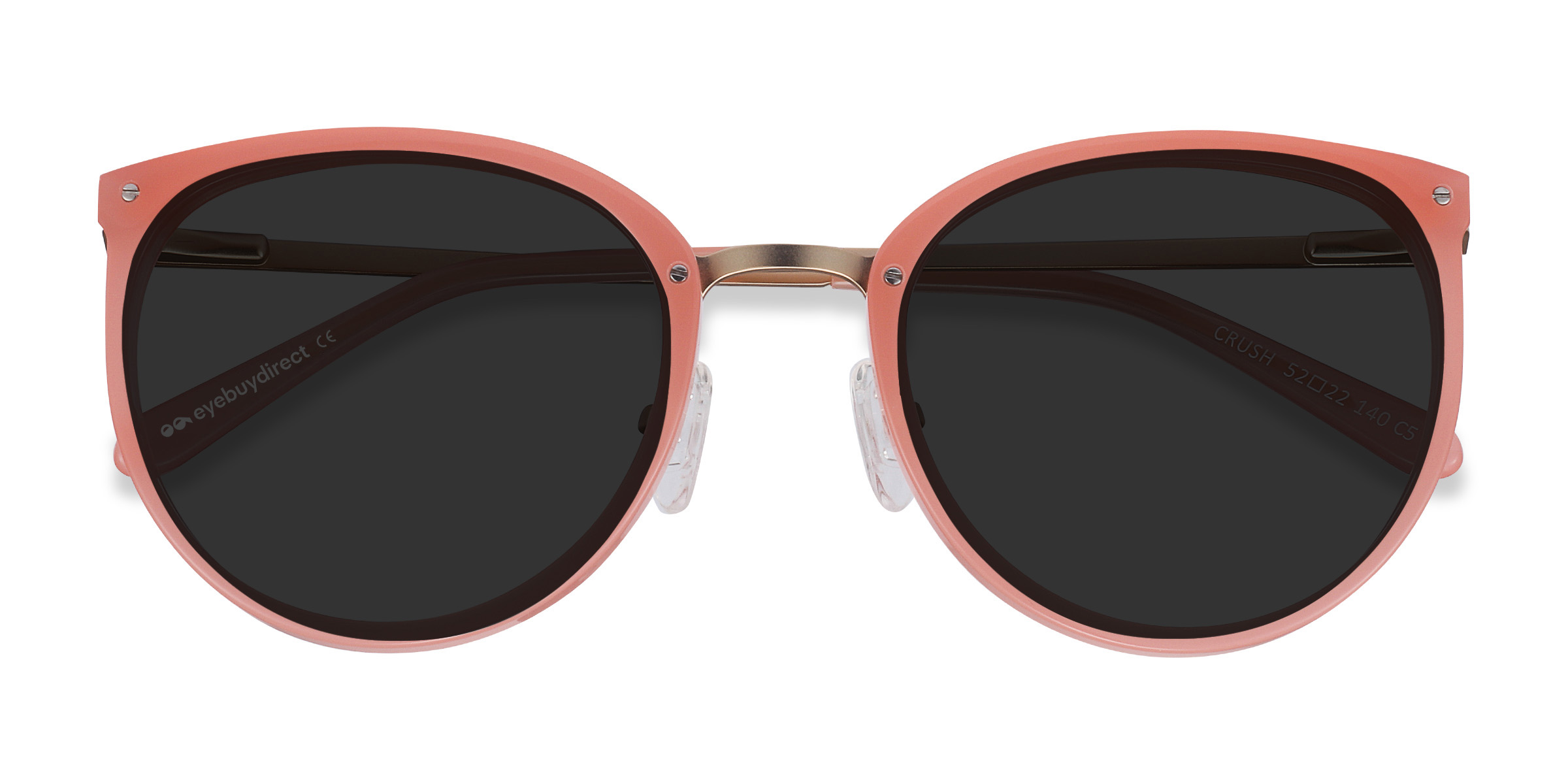 Coral Crush -  Acetate-metal Sunglasses