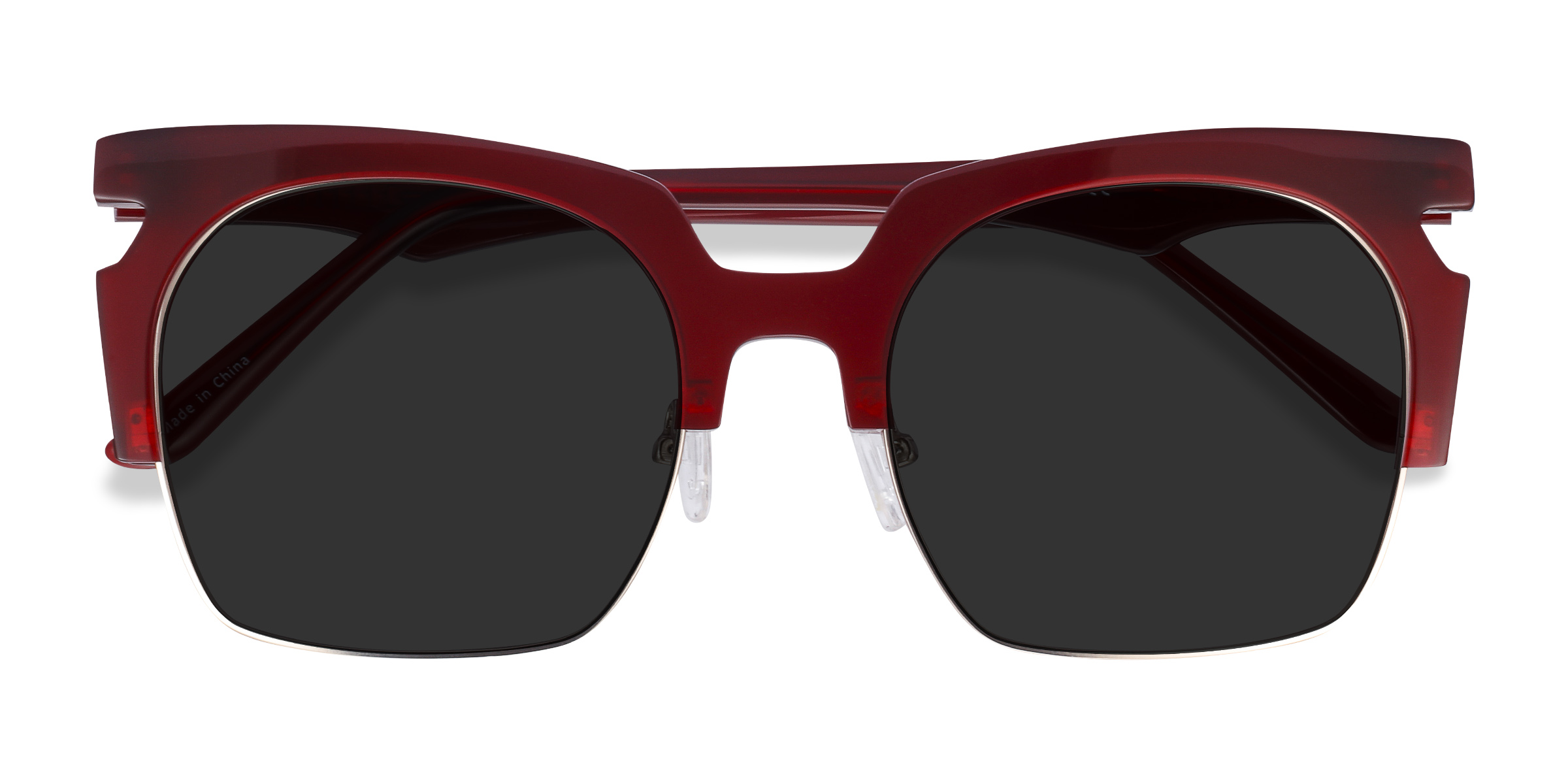 Burgundy Ilsa -  Acetate-metal Lunettes de soleil