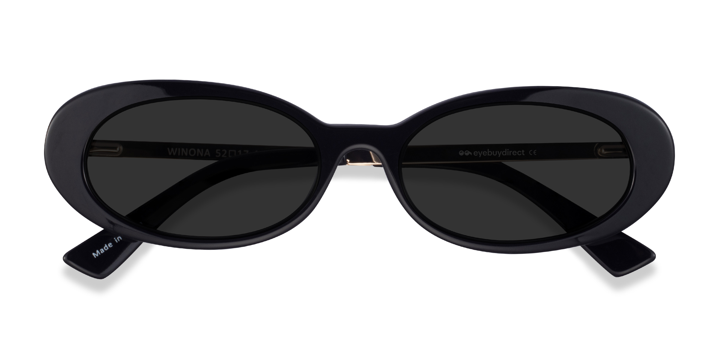 Black Winona -  Acetate Sunglasses