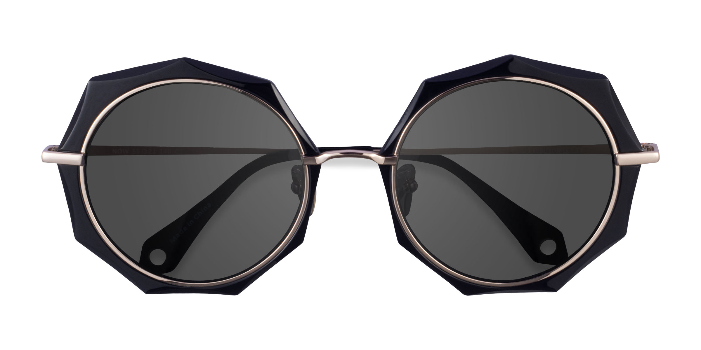 Black Gold Now -  Metal Sunglasses