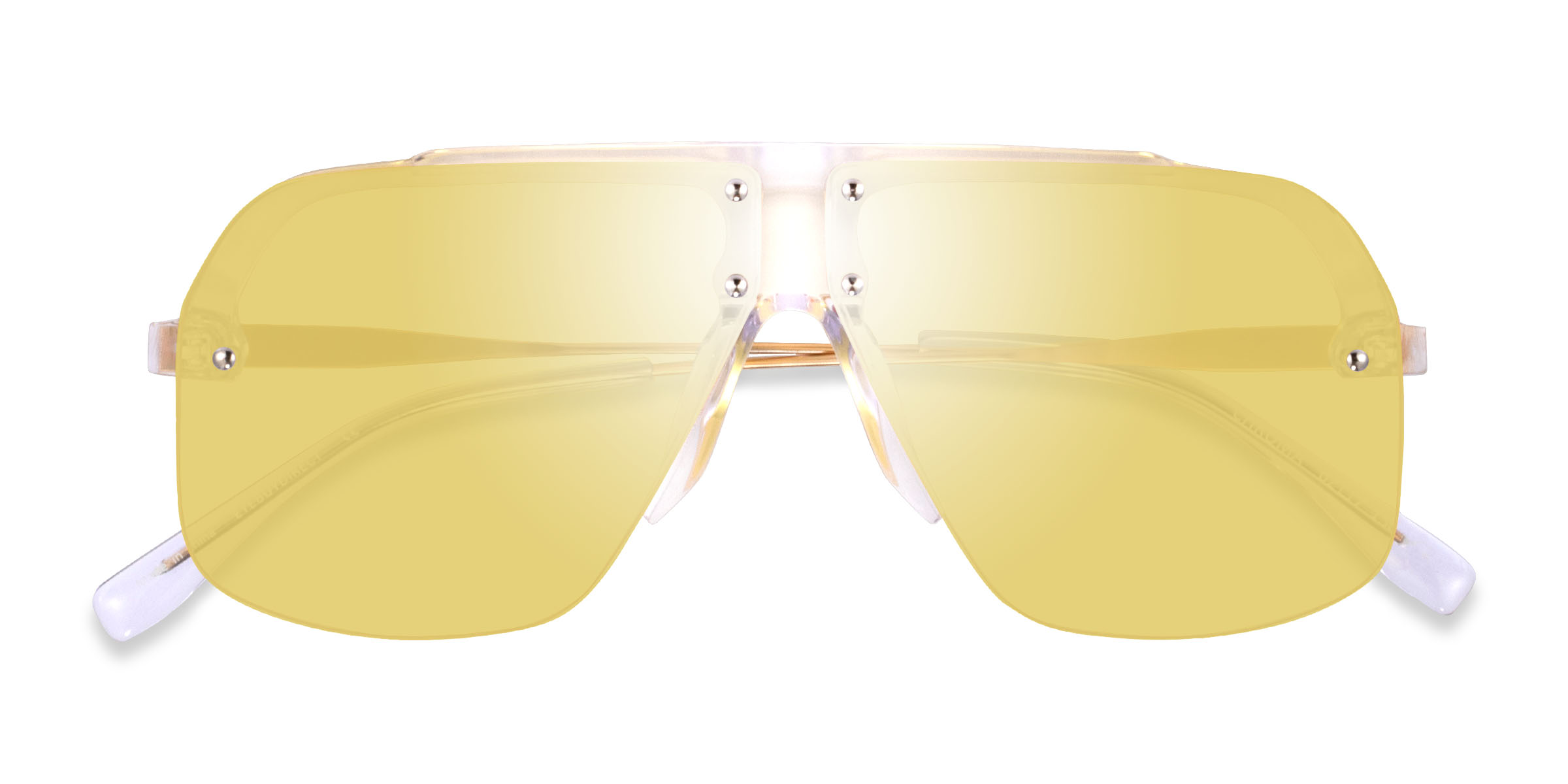 Clear Gold Chroma -  Acétate Lunettes de soleil