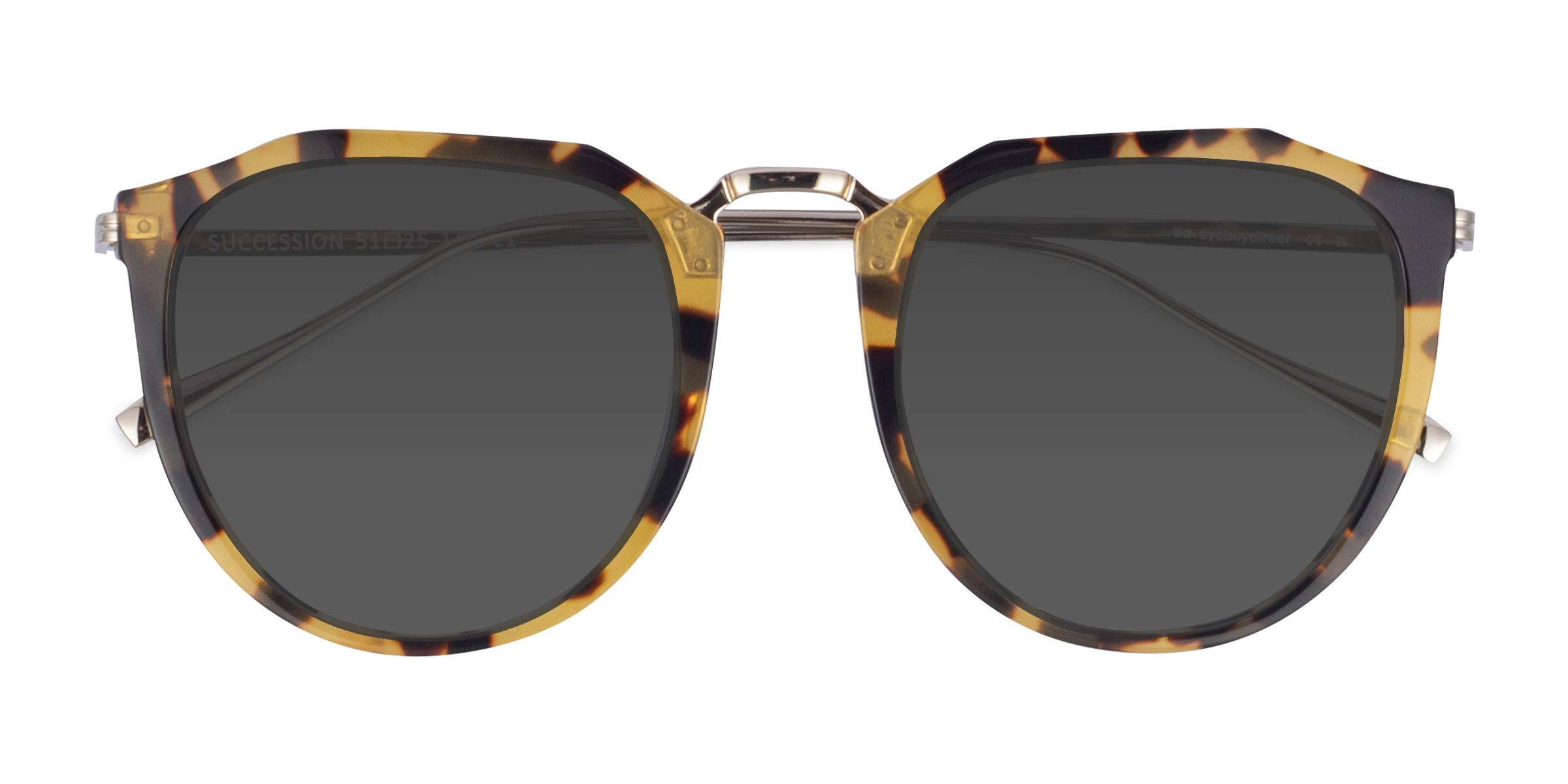 Tortoise Succession -  Acetate Sunglasses