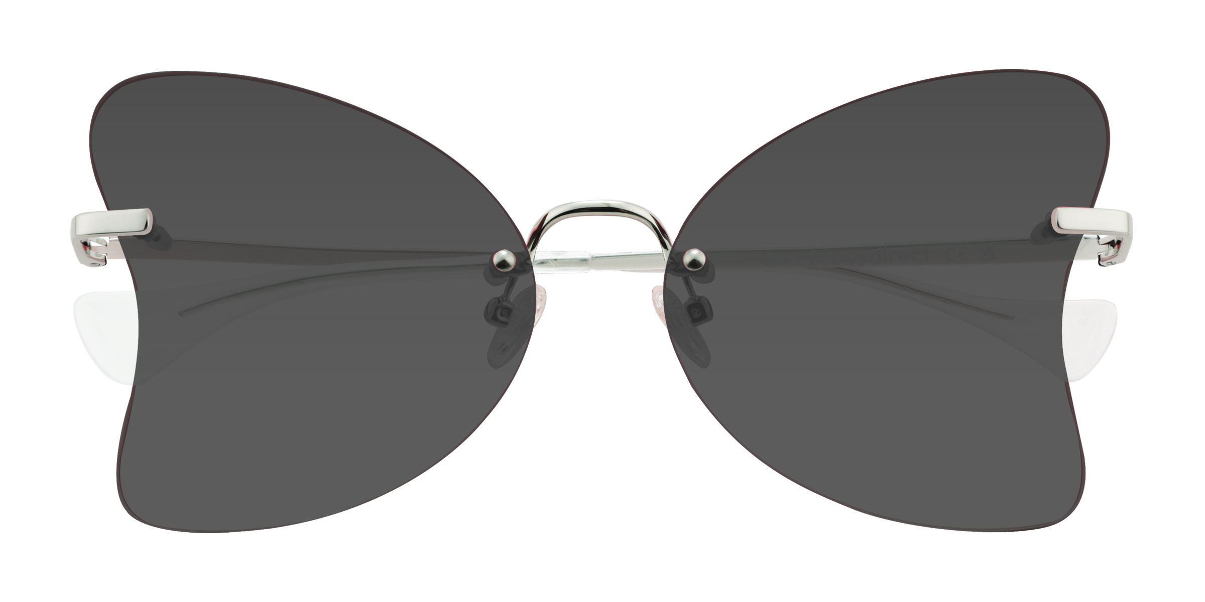 Argenté Gossamer - Métal Lunettes de soleil