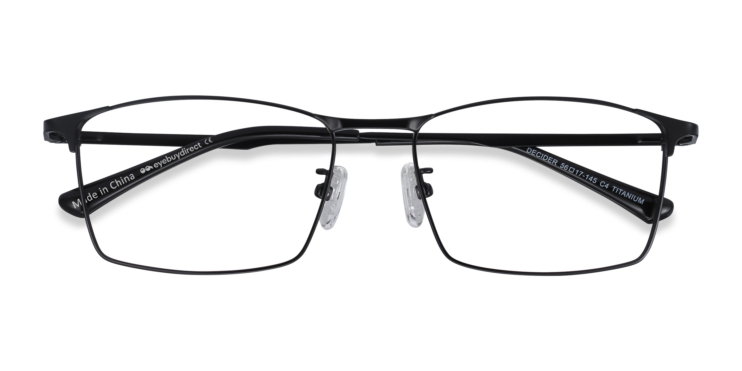 Noir Decider -  Titanium Lunettes de vue