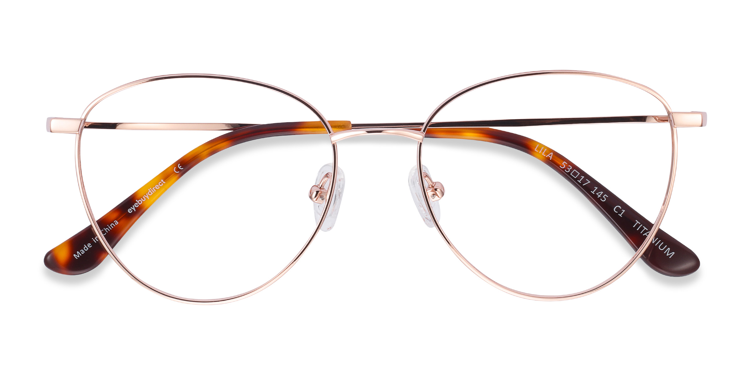 Or rose Lila -  Titanium Lunettes de vue