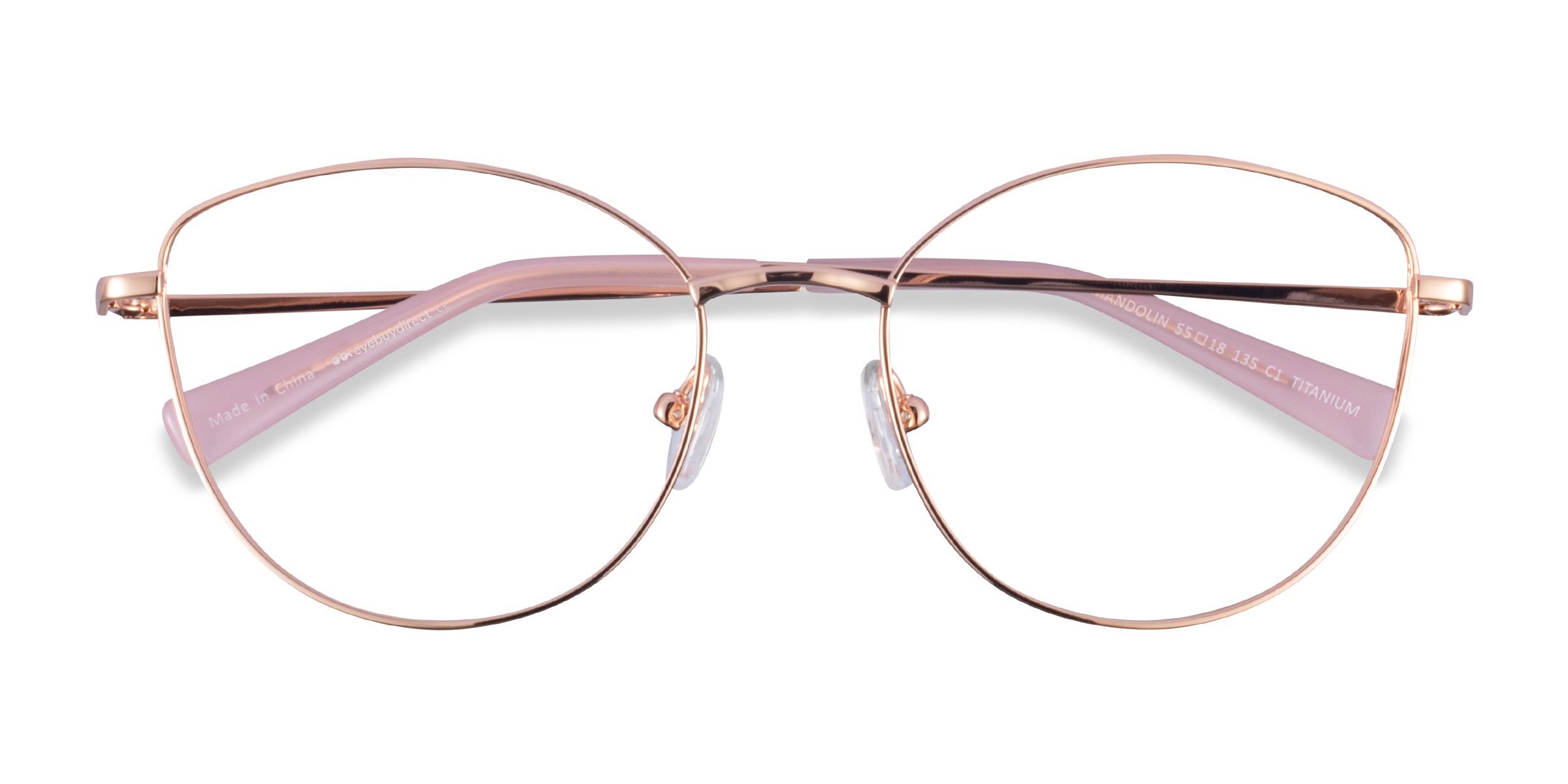 Or rose Mandolin -  Titanium Lunettes de vue