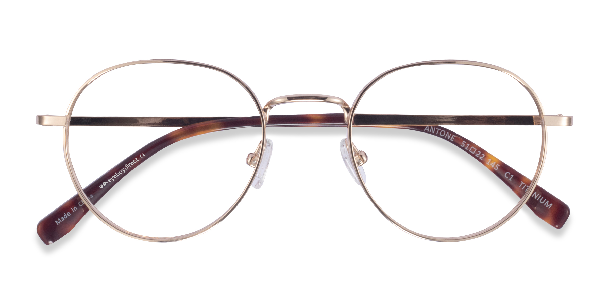 Gold Antone -  Titanium Eyeglasses
