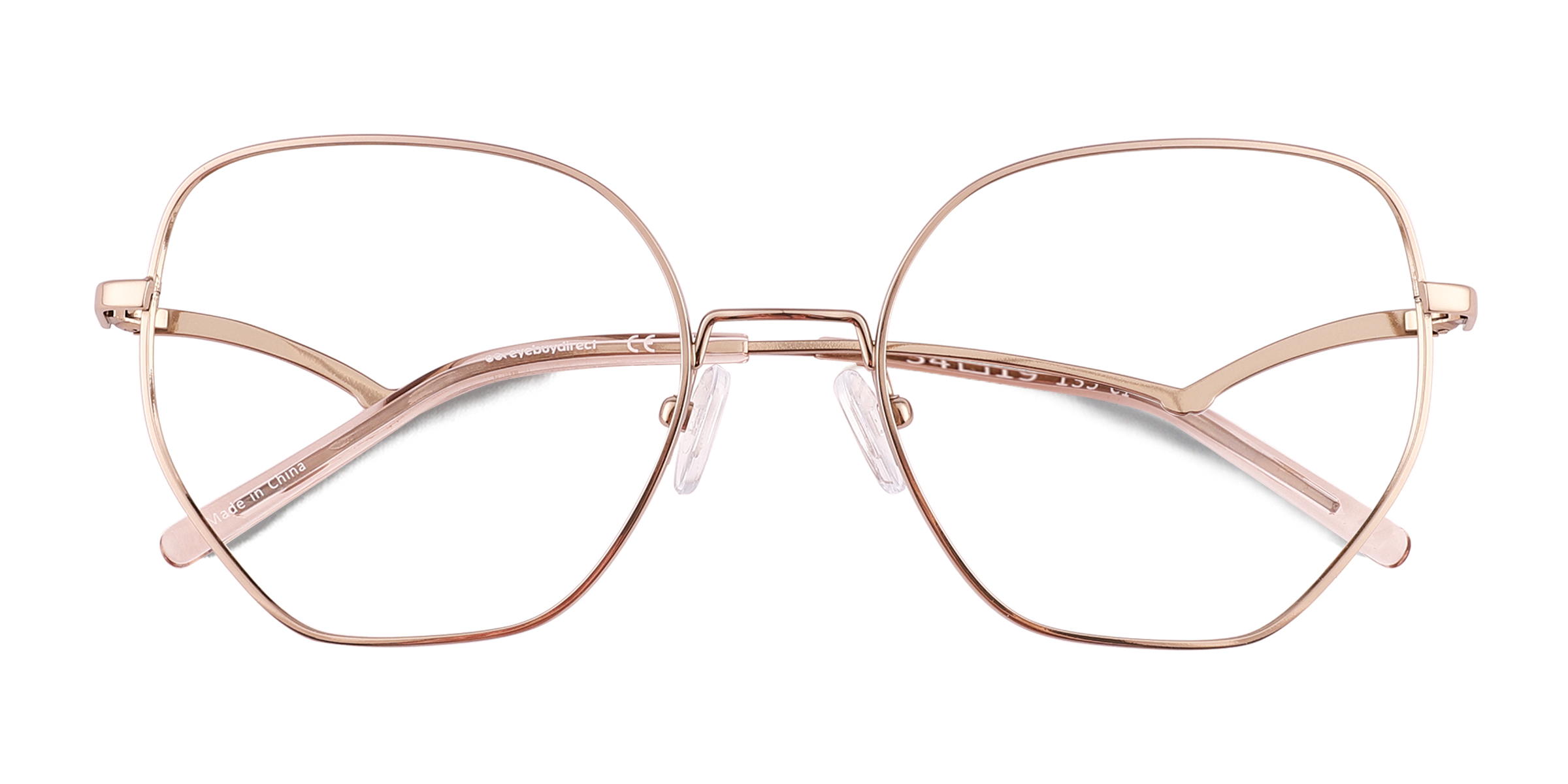 Shiny Rose Gold Leo -  Titanium Lunettes de vue