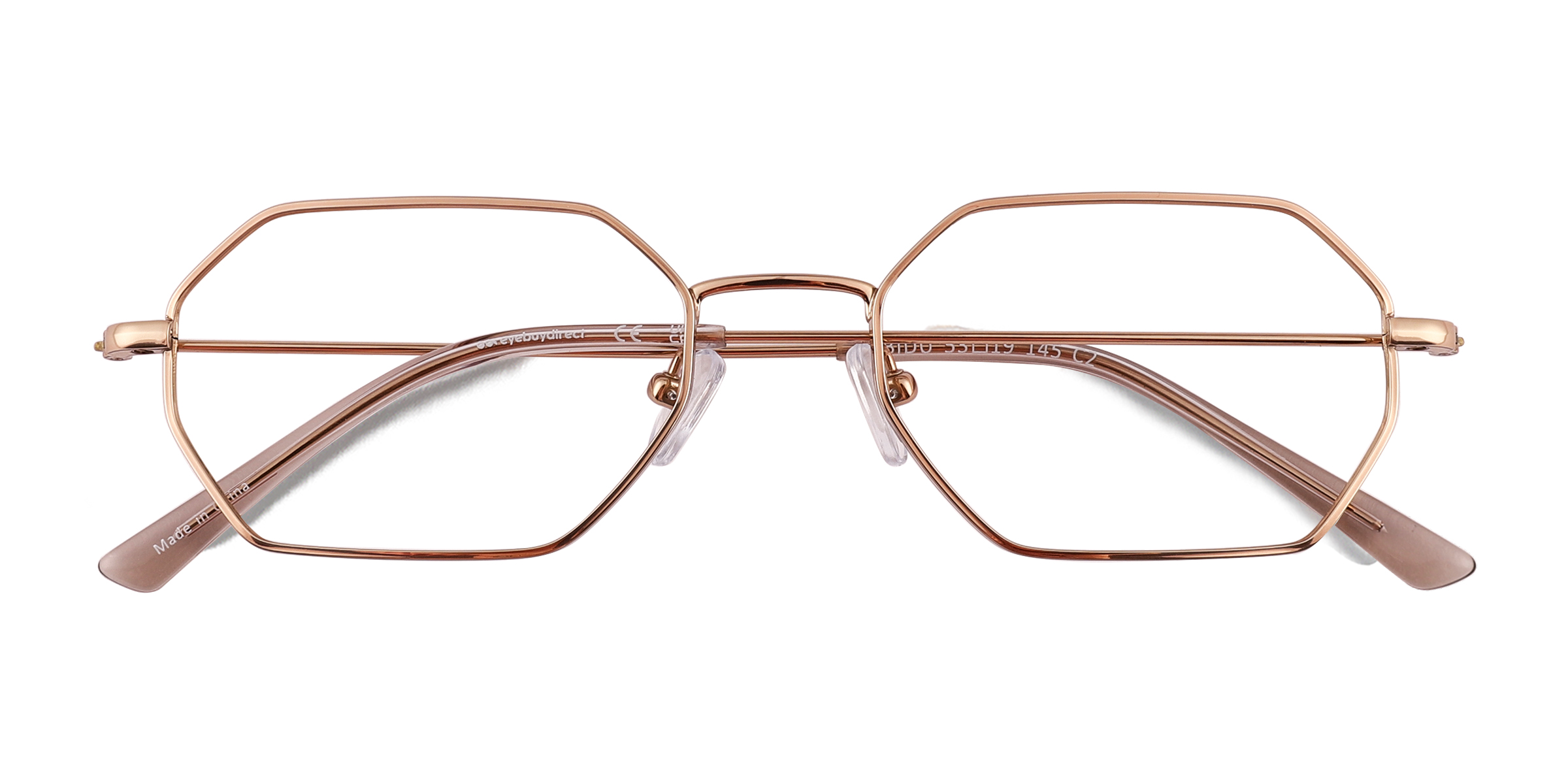 Shiny Gold Bidu -  Titanium Eyeglasses