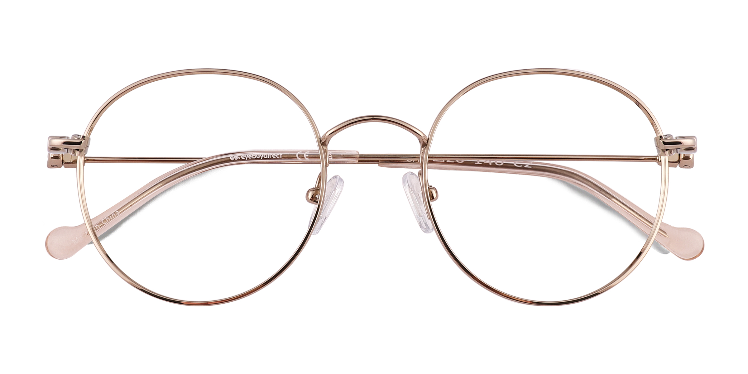 Shiny Gold Gavi -  Titanium Lunettes de vue