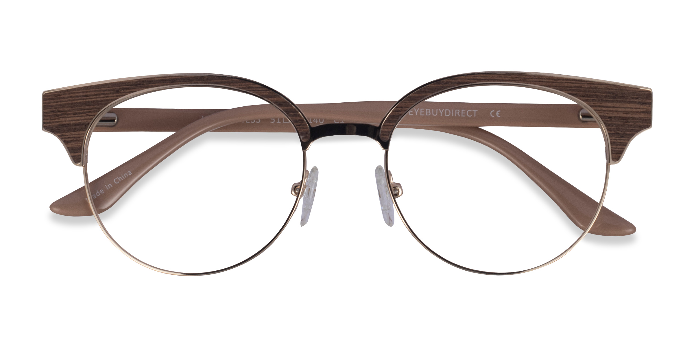 Gold Beige Wilderness -  Acetate Eyeglasses